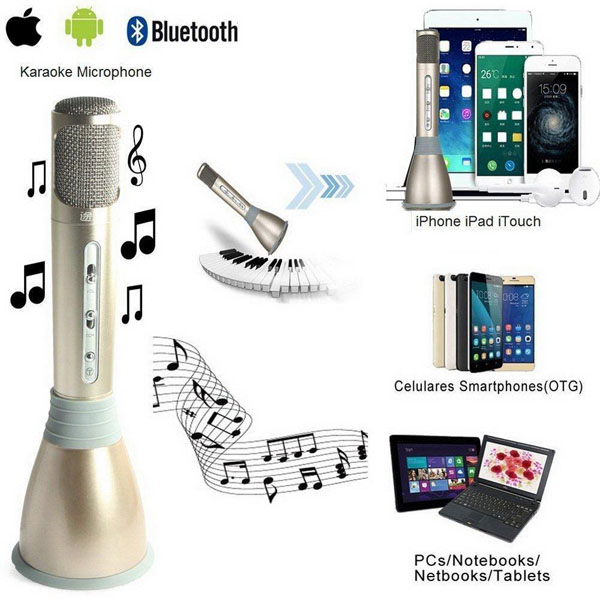 Bán sỉ micro karaoke kiêm loa bluetooth Tuxun K068