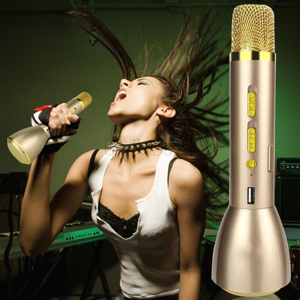 Micro karaoke kèm loa bluetooth KTV K088
