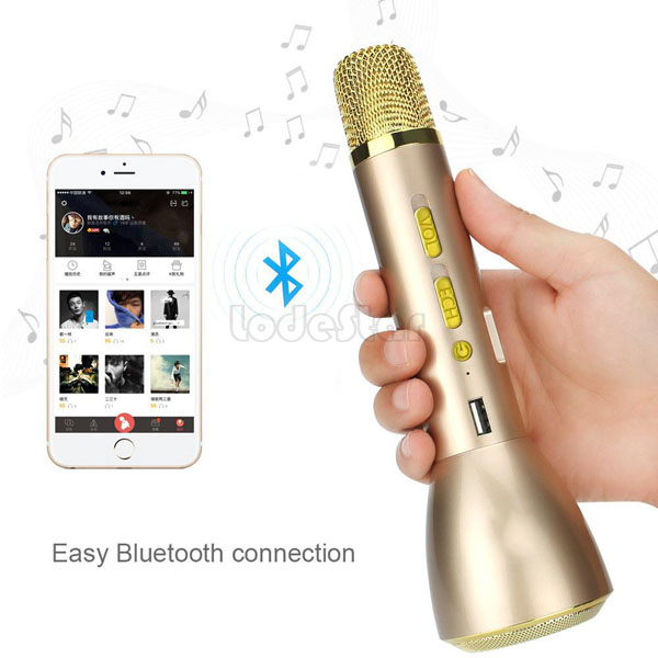 Micro karaoke kèm loa bluetooth KTV K088