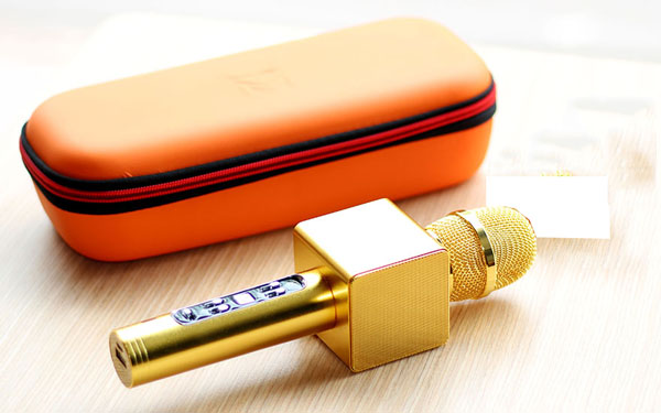 Micro kèm loa X6 mạ vàng chính hãng