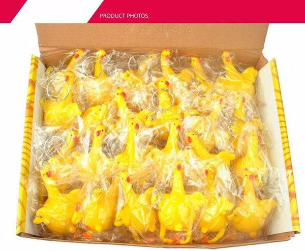 Bán sỉ móc khóa gà đẻ trứng