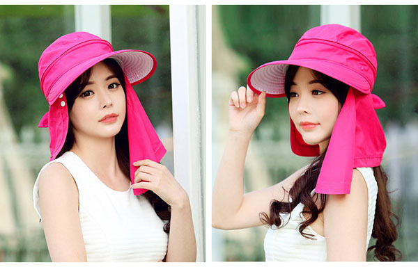 Mũ chống nắng kèm khẩu trang 3 in 1