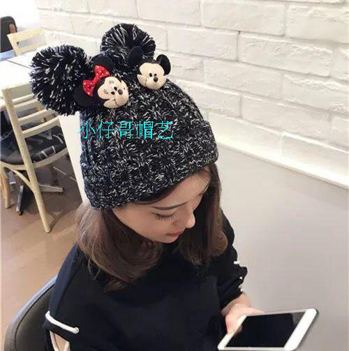 Mũ len chuột Mickey cho mẹ và bé