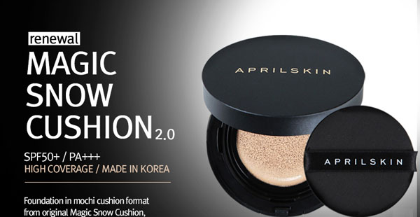 Phấn nước April Skin Black Magic Snow Cushion