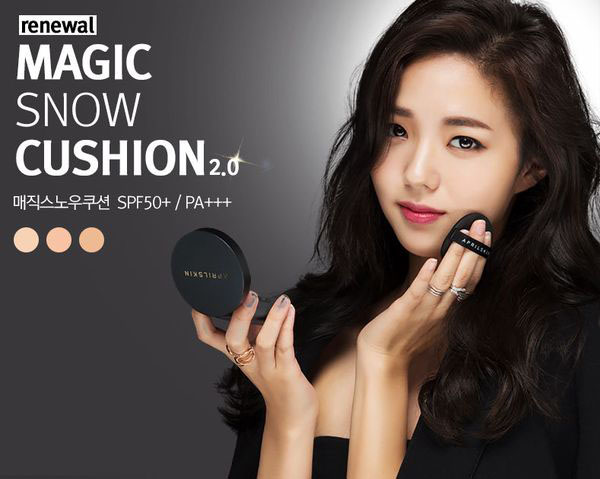 Bán buôn phấn nước April Skin Black Magic Snow Cushion