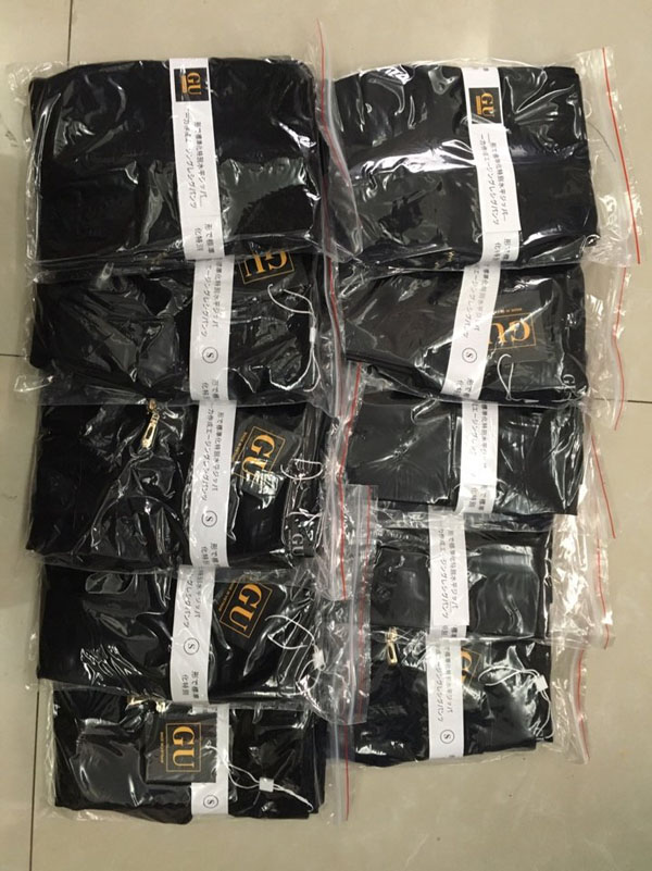 Quần legging Gu kèm túi sang trọng