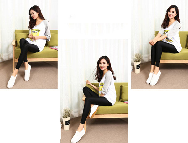 quần legging nữ loại phong bì thư