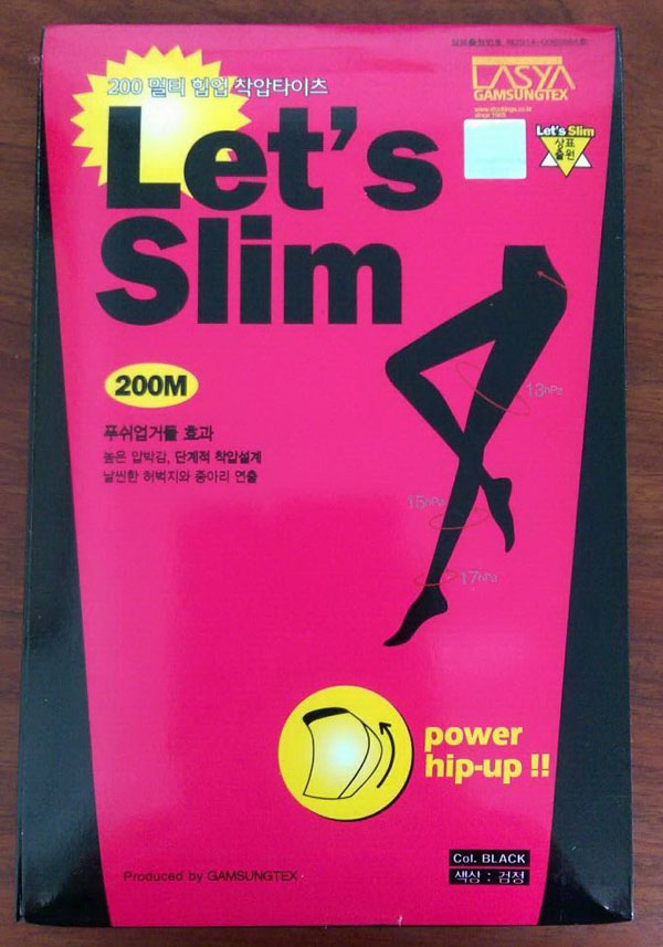 Quần tất thon chân Hàn Quốc Let's slim