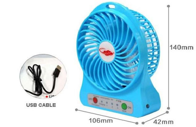 Bán sỉ quạt sạc điện usb mini