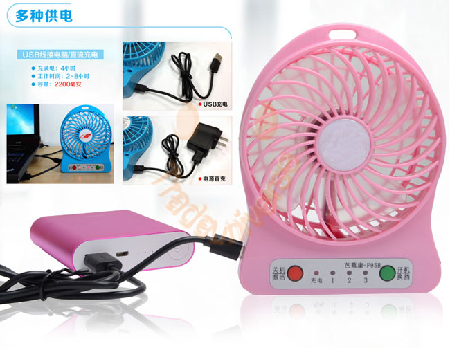 Bán buôn quạt sạc điện usb mini