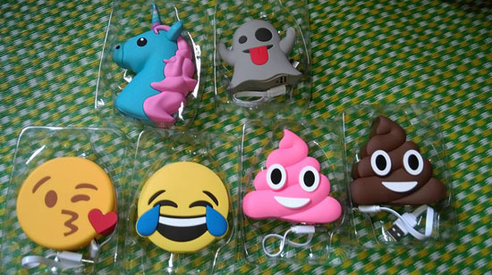 Sạc dự phòng Emoji dễ thương