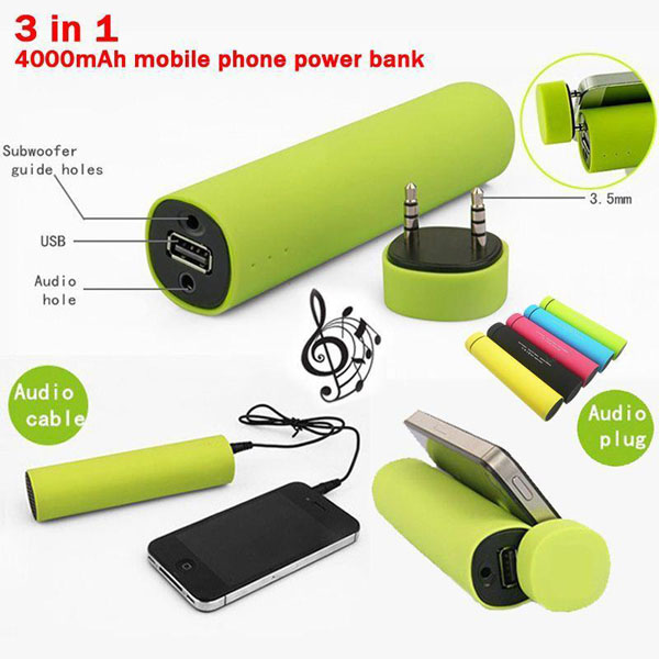 Sạc dự phòng tích hợp loa Power Jam