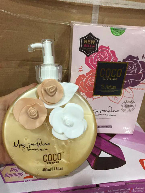 Sữa tắm hương nước hoa Coco Perfume 400ml
