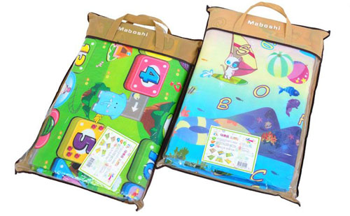 Thảm chơi maboshi 2 mặt cho bé
