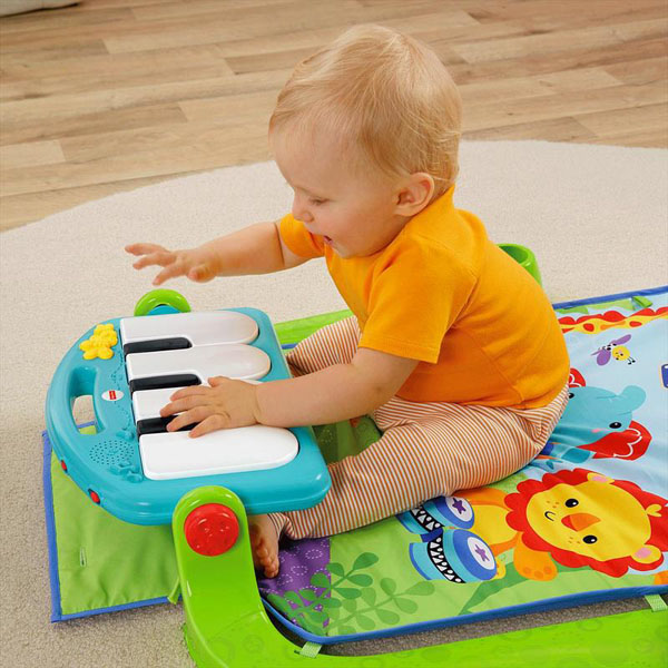 Thảm nằm chơi đàn Piano Fisher Price cho bé