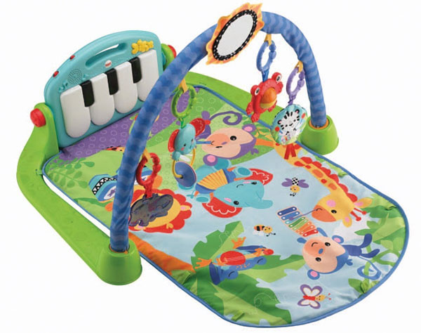 Thảm nằm chơi đàn Piano Fisher Price cho bé