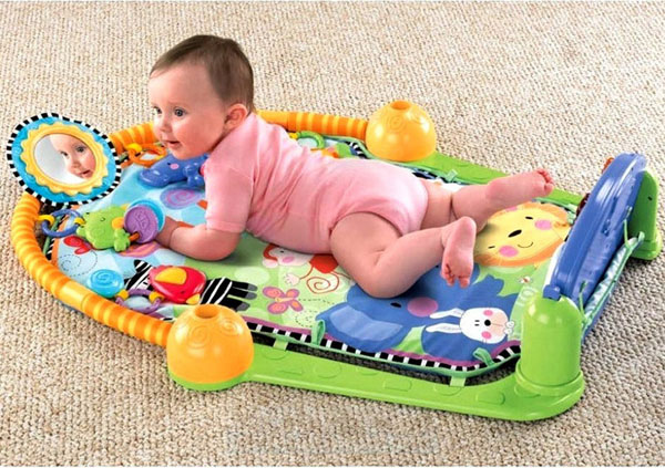 Bán sỉ thảm nằm chơi đàn Piano Fisher Price cho bé