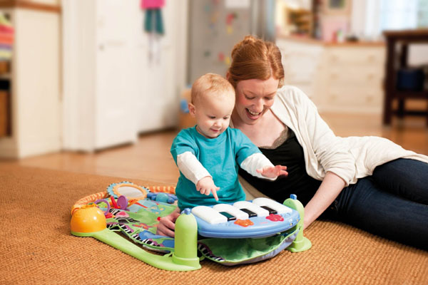 Bán sỉ thảm nằm chơi đàn Piano Fisher Price cho bé