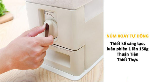 Bán buôn thùng đựng gạo thông minh 15kg