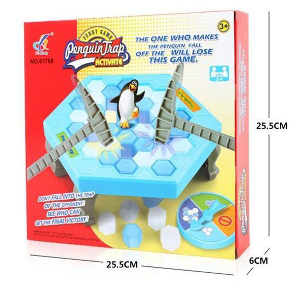 Trò chơi bẫy chim cánh cụt Penguin Trap cho bé
