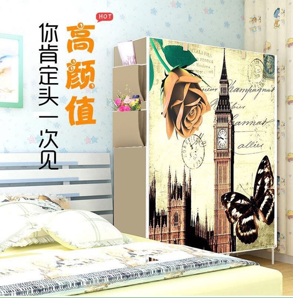 Bán sỉ tủ vải 6 ngăn 2 buồng mẫu mới 2016