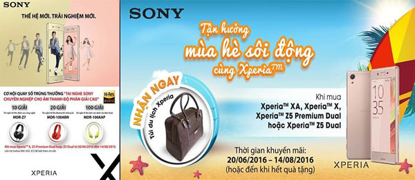 Túi da du lịch Sony
