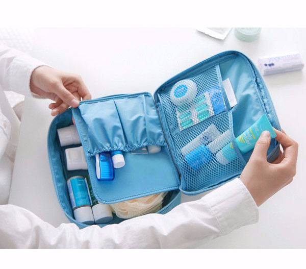 Túi đựng đồ trang điểm du lịch Hàn Quốc