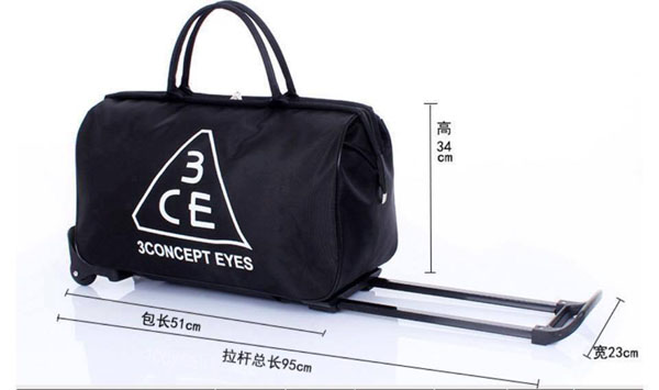 Bán buôn túi kéo du lịch 3CE cao cấp