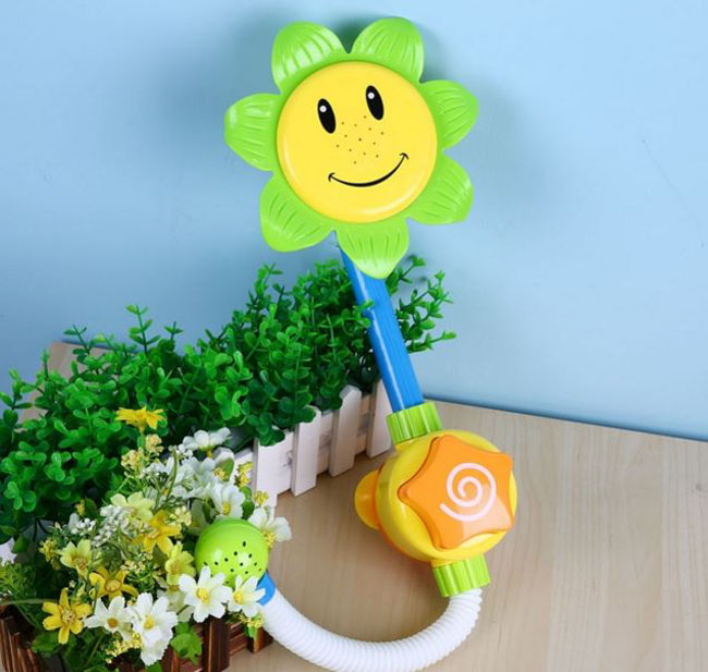 Bán sỉ vòi sen hoa hướng dương cho bé