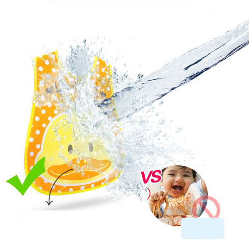 Bán sỉ yếm vải nhựa ăn dặm cho bé